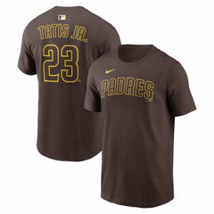 Fernando Tatis Jr. San Diego Padres Nike  Name & Number T-Shirt | MLB For sale