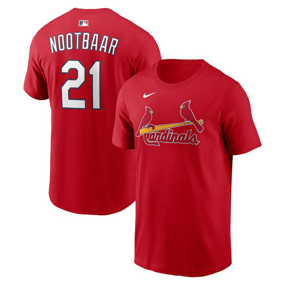Lars Nootbaar St. Louis Cardinals Nike Home Name & Number T-Shirt | MLB US