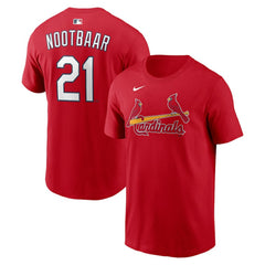 Lars Nootbaar St. Louis Cardinals Nike Home Name & Number T-Shirt | MLB US