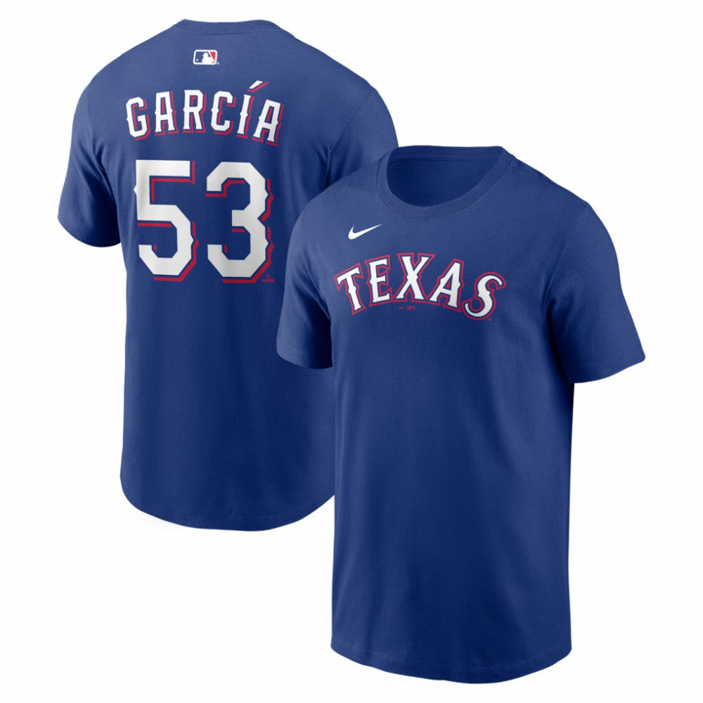 Adolis Garcia Texas Rangers Nike Name & Number T-Shirt | MLB On Sale