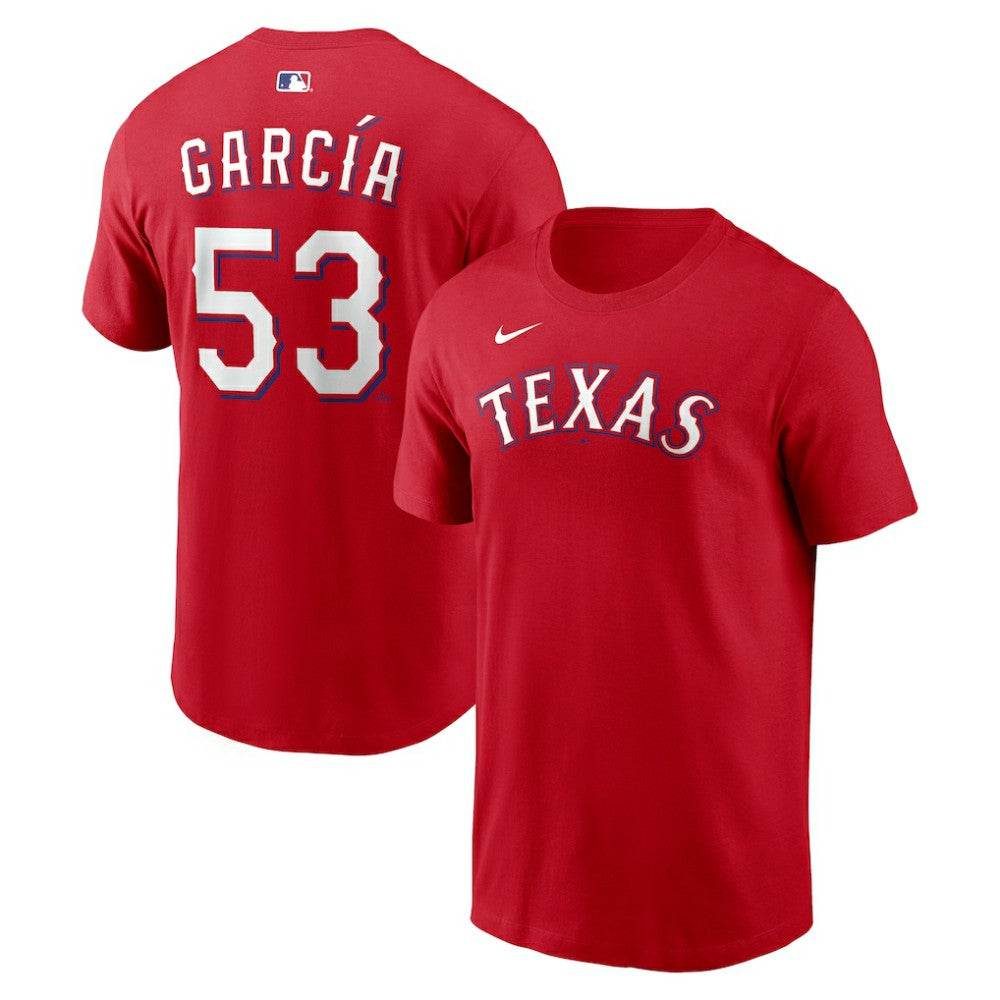 Adolis Garcia Texas Rangers Nike  Name & Number T-Shirt | MLB Shop