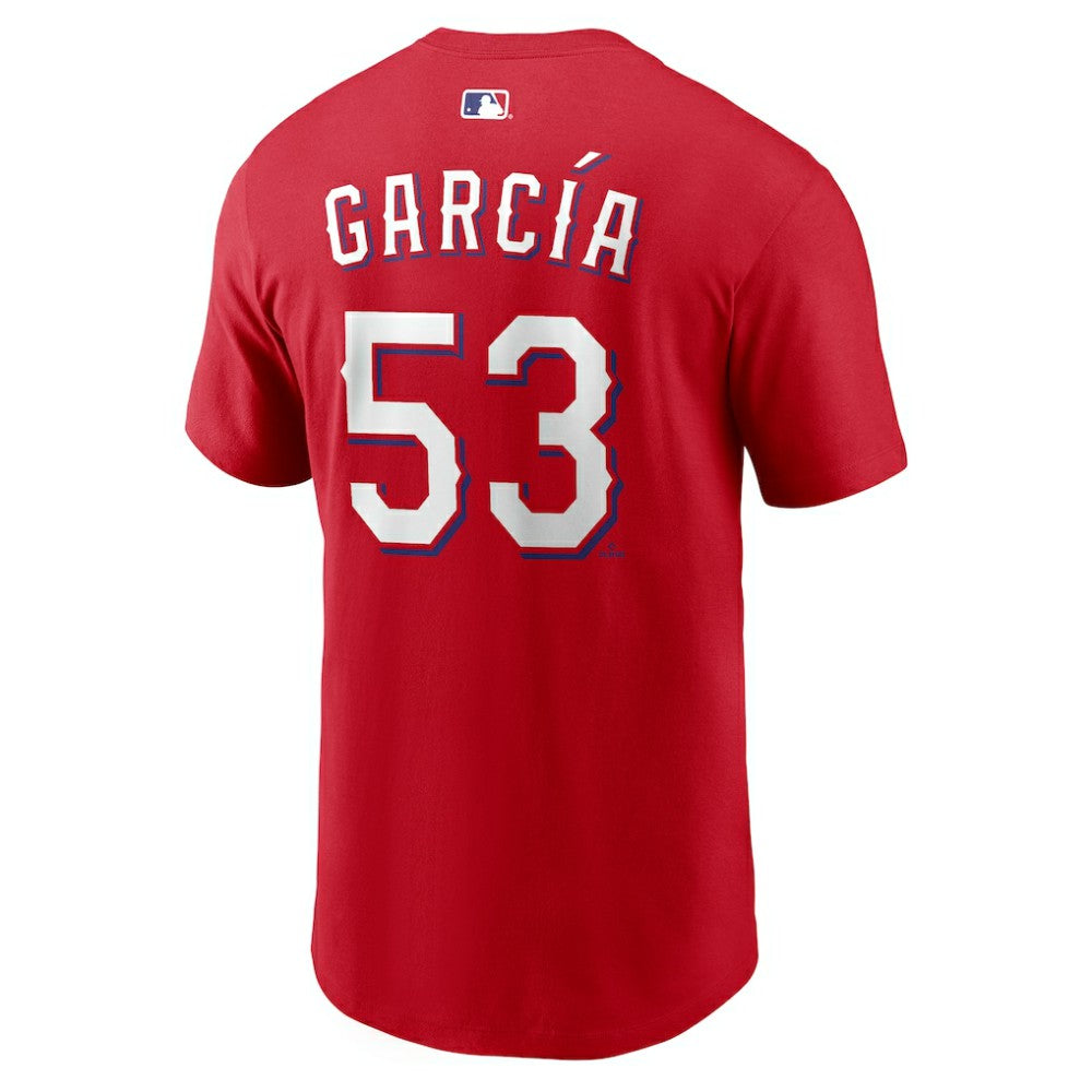 Adolis Garcia Texas Rangers Nike  Name & Number T-Shirt | MLB Shop