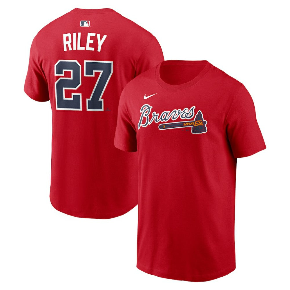 Austin Riley Atlanta Braves Nike Home Name & Number T-Shirt | MLB US
