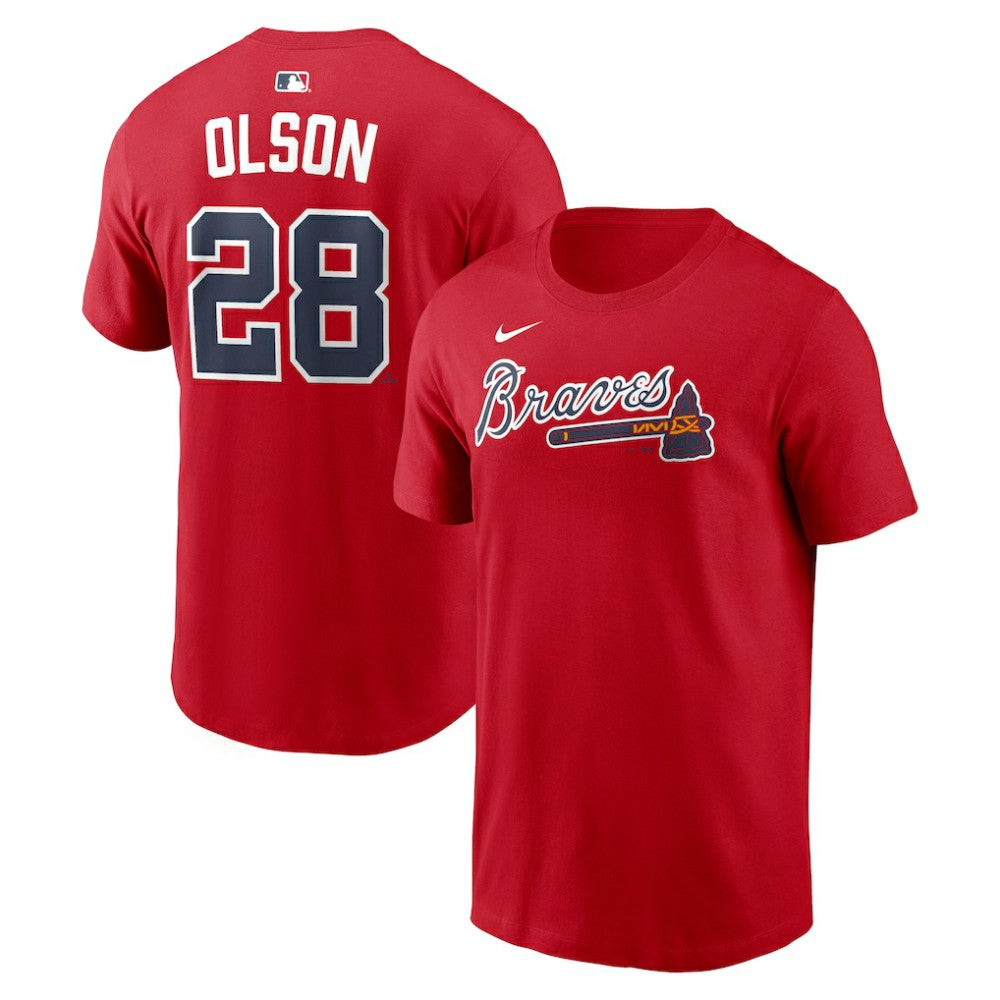 Matt Olson Atlanta Braves Nike Home Name & Number T-Shirt | MLB Shop