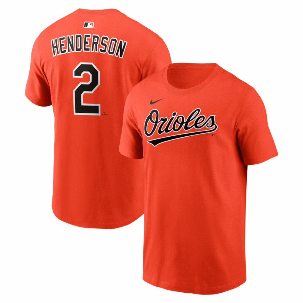 Gunnar Henderson Baltimore Orioles Nike  Name & Number T-Shirt | MLB New