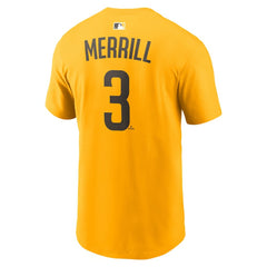 Jackson Merrill San Diego Padres Nike Name & Number T-Shirt | MLB US
