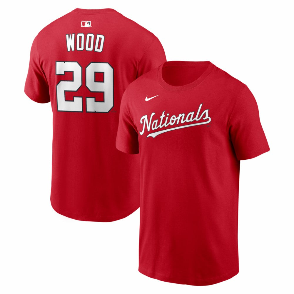 James Wood Washington Nationals Nike Home Name & Number T-Shirt | MLB Sale