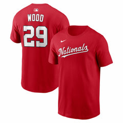 James Wood Washington Nationals Nike Home Name & Number T-Shirt | MLB Sale