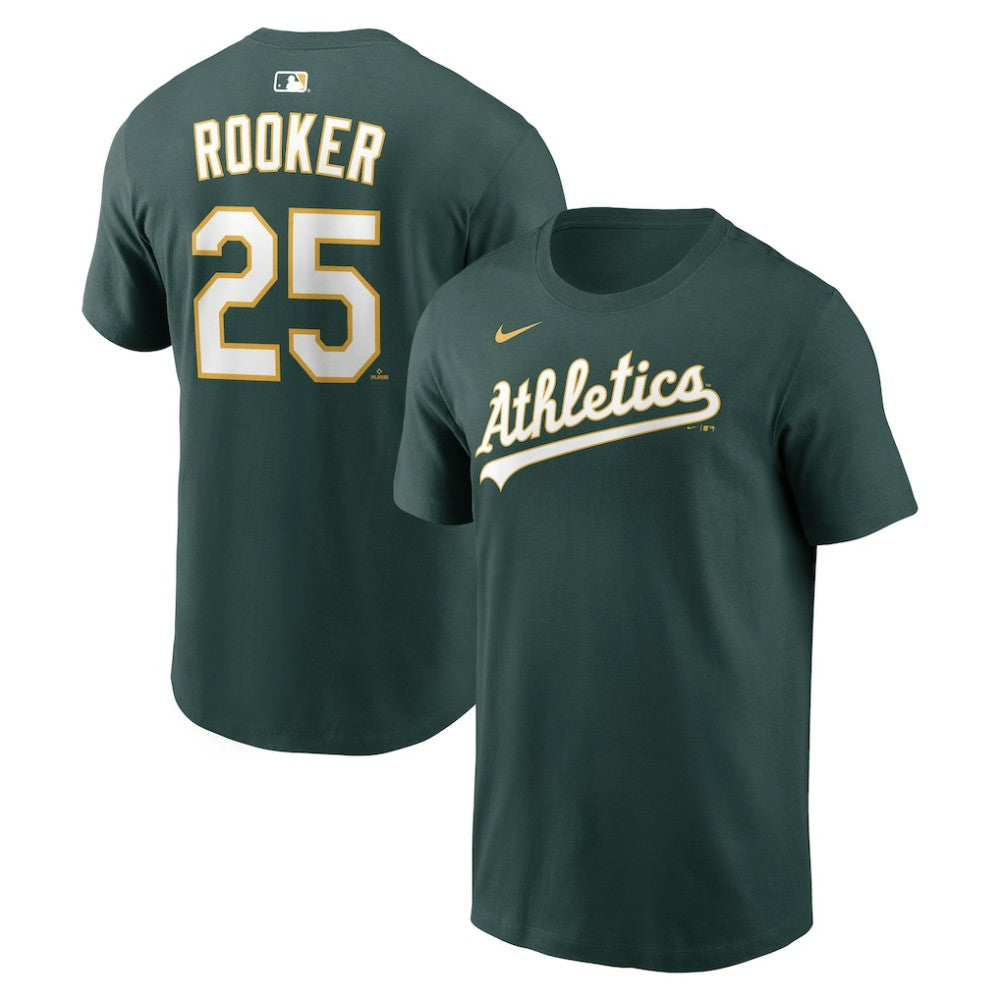 Brent Rooker Athletics Nike Home Name & Number T-Shirt | MLB New