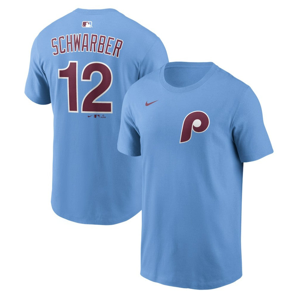 Kyle Schwarber Philadelphia Phillies Nike Name & Number T-Shirt | MLB Near me