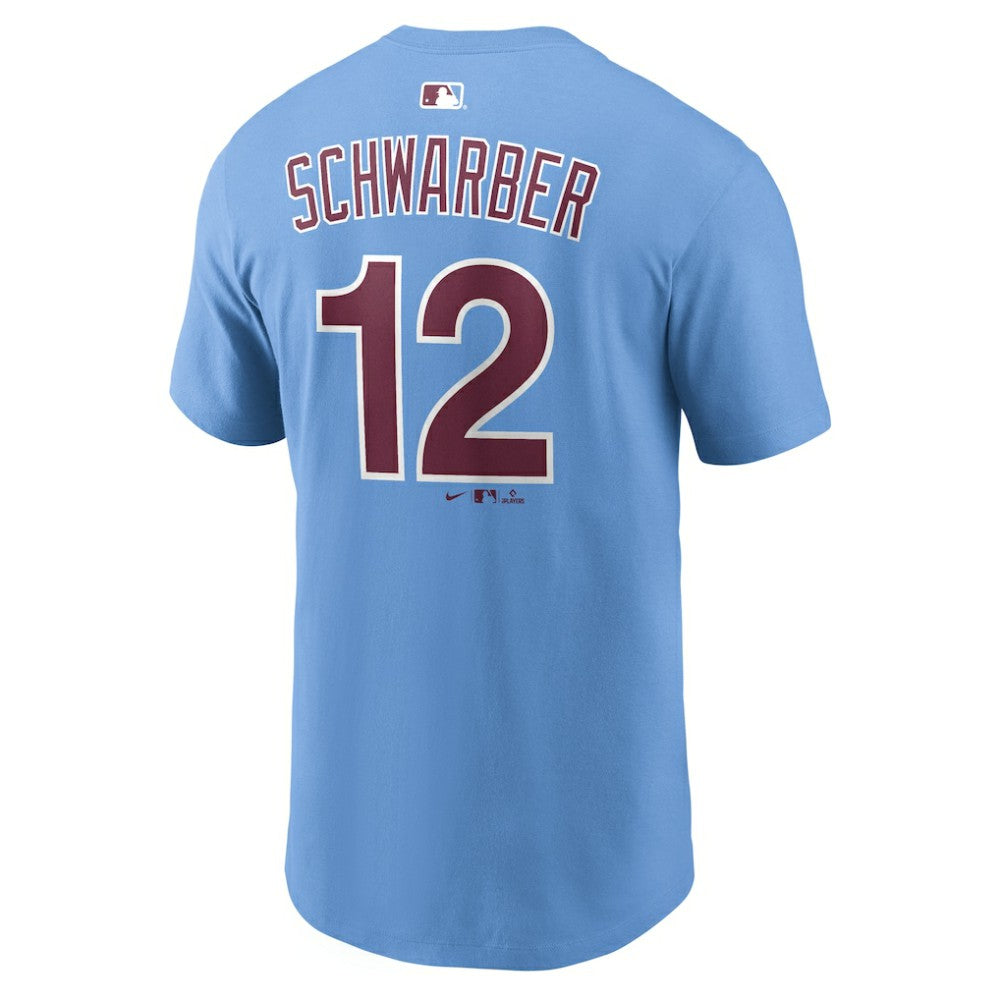 Kyle Schwarber Philadelphia Phillies Nike Name & Number T-Shirt | MLB Near me