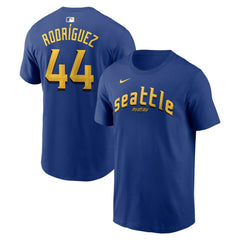 Julio Rodríguez Seattle Mariners Nike City Connect Name & Number T-Shirt | MLB On Sale
