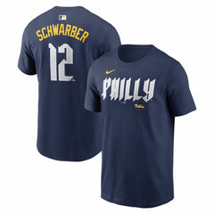 Kyle Schwarber Philadelphia Phillies Nike City Connect Name & Number T-Shirt | MLB US