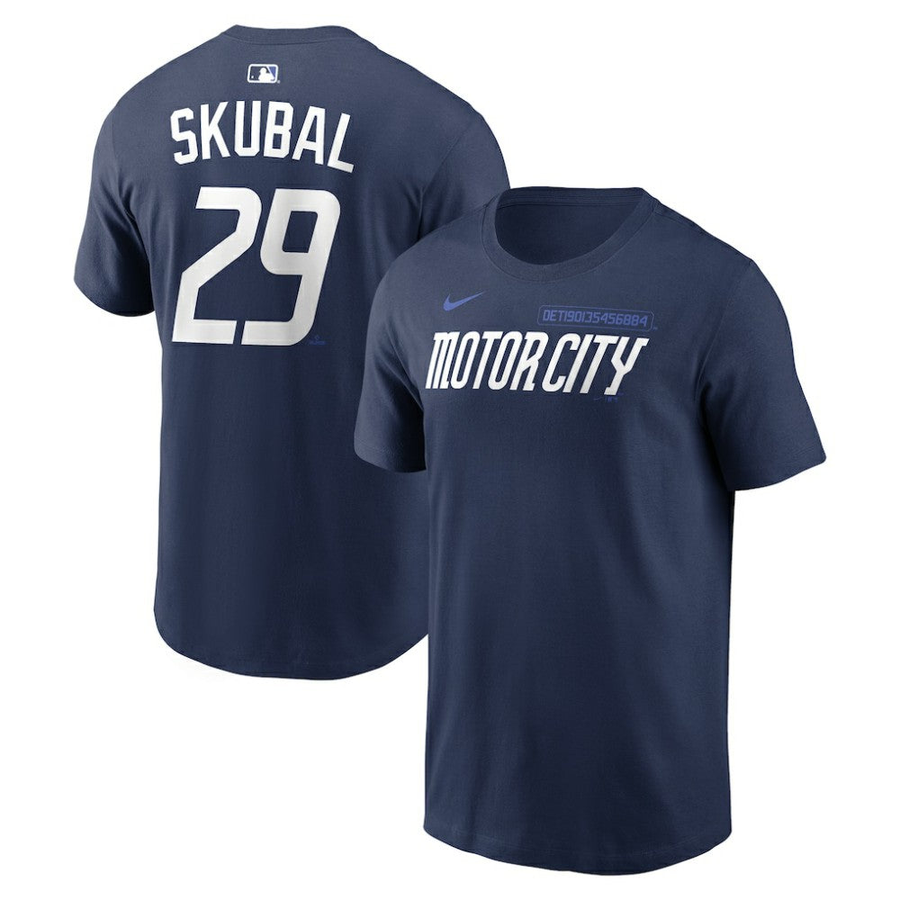 Tarik Skubal Detroit Tigers Nike City Connect Name & Number T-Shirt | MLB Shop