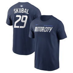 Tarik Skubal Detroit Tigers Nike City Connect Name & Number T-Shirt | MLB Shop