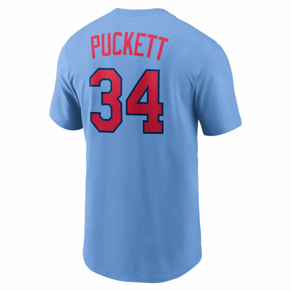 Kirby Puckett Minnesota Twins Nike Cooperstown Collection Name & Number T-Shirt | MLB Outlet