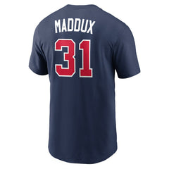 Greg Maddux Atlanta Braves Nike Cooperstown Collection Name & Number T-Shirt | MLB For sale