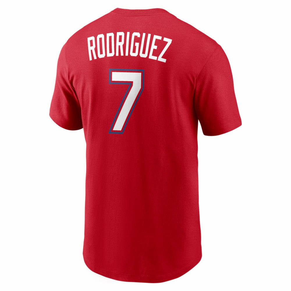 Ivan Rodriguez Texas Rangers Nike Cooperstown Collection Name & Number T-Shirt | MLB Near me