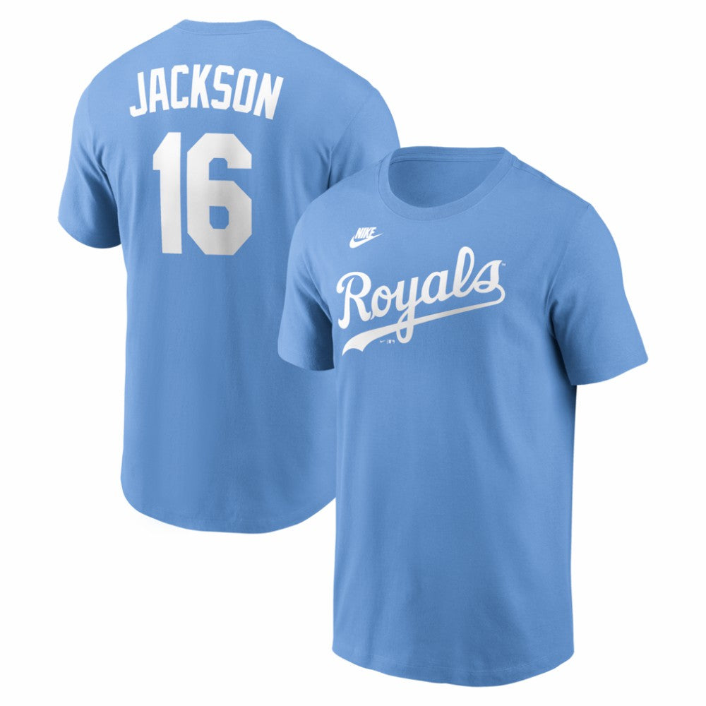 Bo Jackson Kansas City Royals Nike Cooperstown Collection Name & Number T-Shirt | MLB For sale