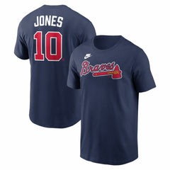 Chipper Jones Atlanta Braves Nike Cooperstown Collection Name & Number T-Shirt | MLB US