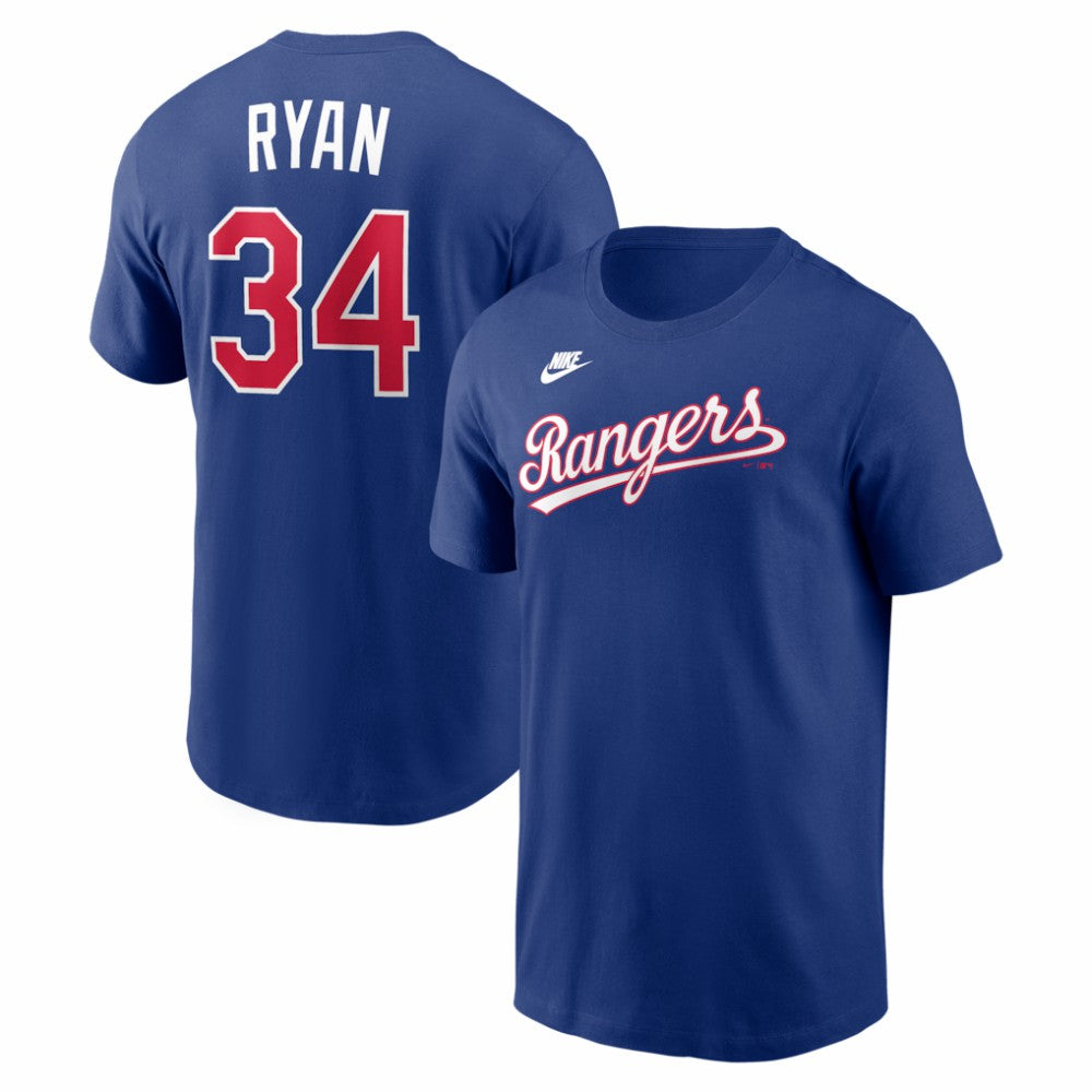 Nolan Ryan Texas Rangers Nike Cooperstown Collection Name & Number T-Shirt | MLB Online