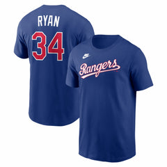 Nolan Ryan Texas Rangers Nike Cooperstown Collection Name & Number T-Shirt | MLB Online