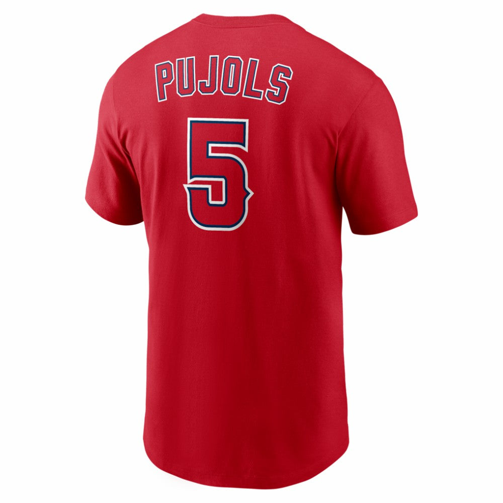 Albert Pujols Los Angeles Angels Nike Cooperstown Collection Name & Number T-Shirt | MLB Online