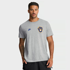 Milwaukee Brewers Nike Cooperstown 2-Hit T-Shirt | MLB For sale