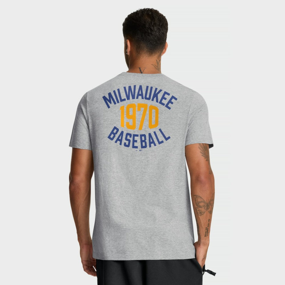 Milwaukee Brewers Nike Cooperstown 2-Hit T-Shirt | MLB For sale
