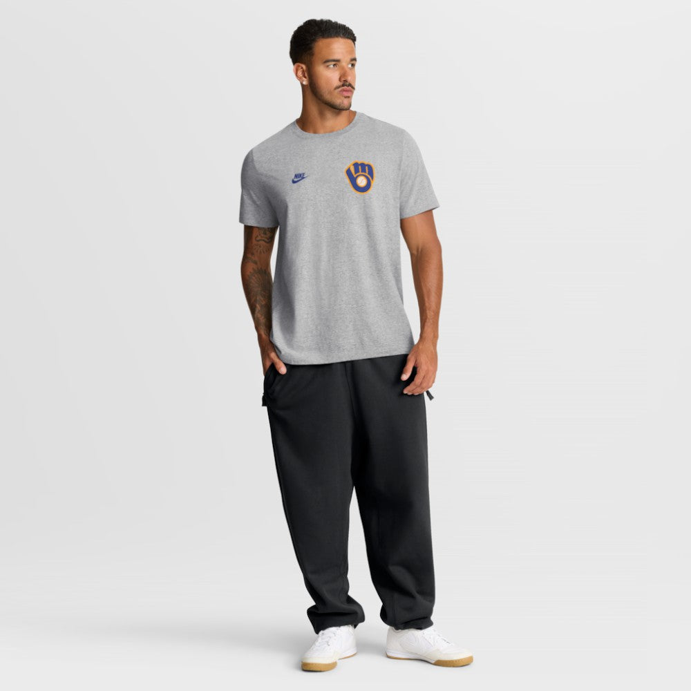 Milwaukee Brewers Nike Cooperstown 2-Hit T-Shirt | MLB For sale