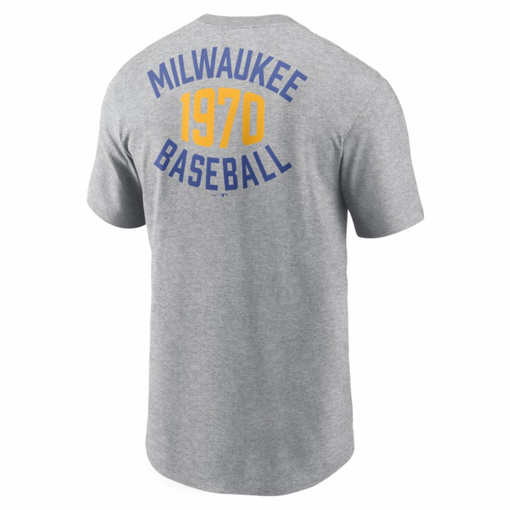 Milwaukee Brewers Nike Cooperstown 2-Hit T-Shirt | MLB For sale