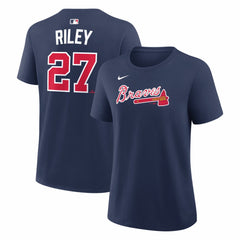 Austin Riley Atlanta Braves Nike Women's Name & Number T-Shirt | MLB Shop