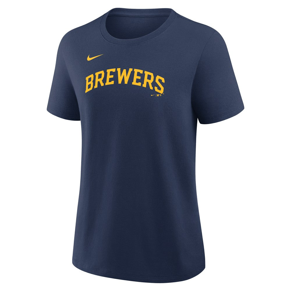 Christian Yelich Milwaukee Brewers Nike Women's Name & Number T-Shirt | MLB Online