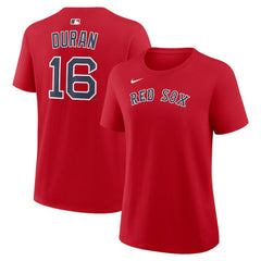 Jarren Duran Boston Red Sox Nike Women's Name & Number T-Shirt | MLB US