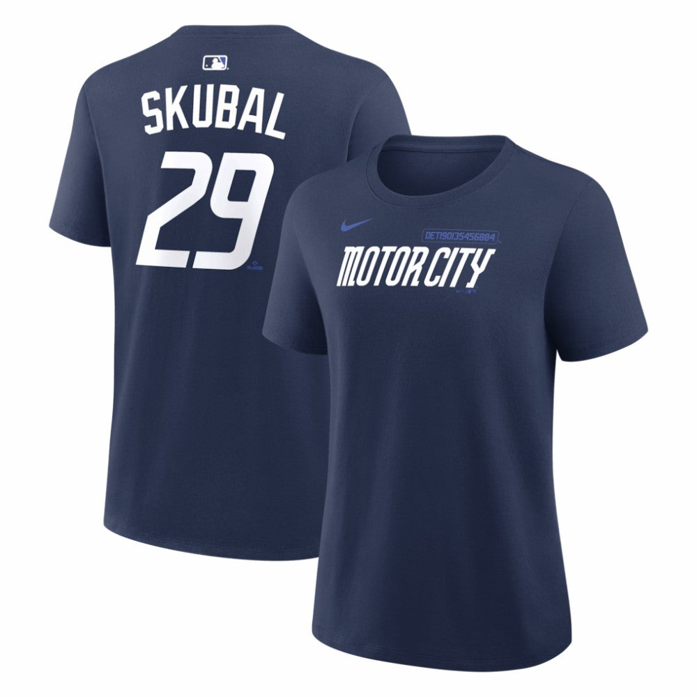 Tarik Skubal Detroit Tigers Nike Women's City Connect Name & Number T-Shirt | MLB Shop
