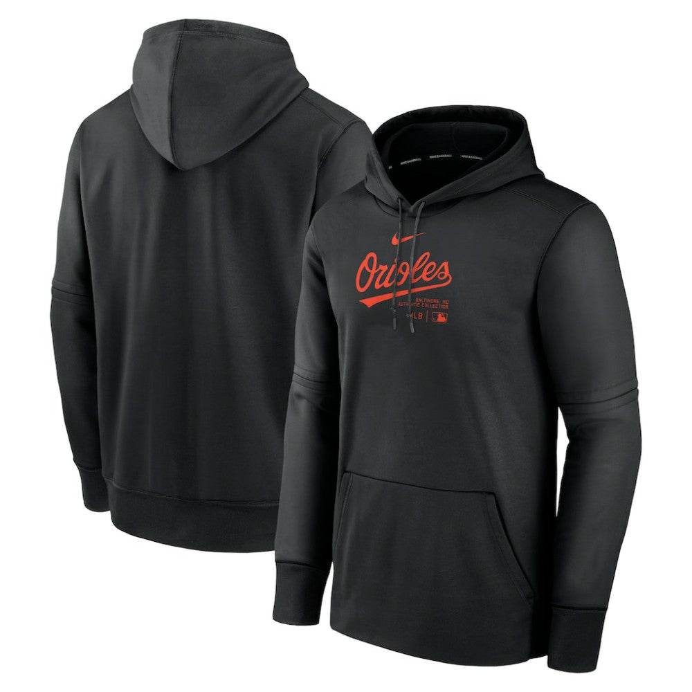 Baltimore Orioles Nike Authentic Collection Practice Performance Pullover Hoodie | MLB Shop
