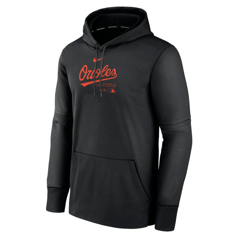 Baltimore Orioles Nike Authentic Collection Practice Performance Pullover Hoodie | MLB Shop
