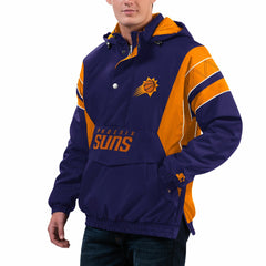 Phoenix Suns Starter Home Team Hoodie Half-Zip Jacket Discount