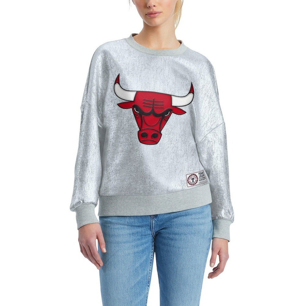 Chicago Bulls Tommy Jeans Women's Tracy Pullover Sweatshirt Online