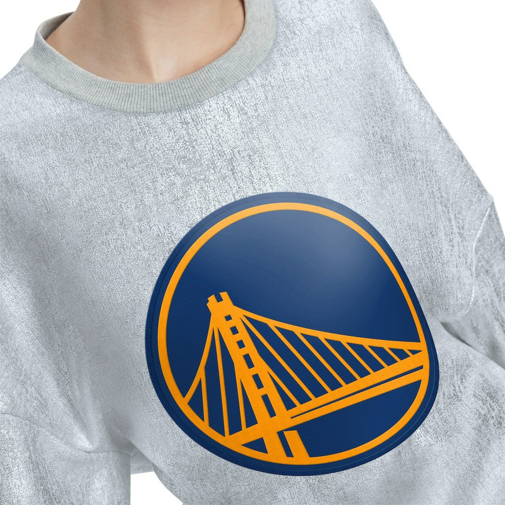 Golden State Warriors Tommy Jeans Women's Tracy Pullover Sweatshirt sale On Sale