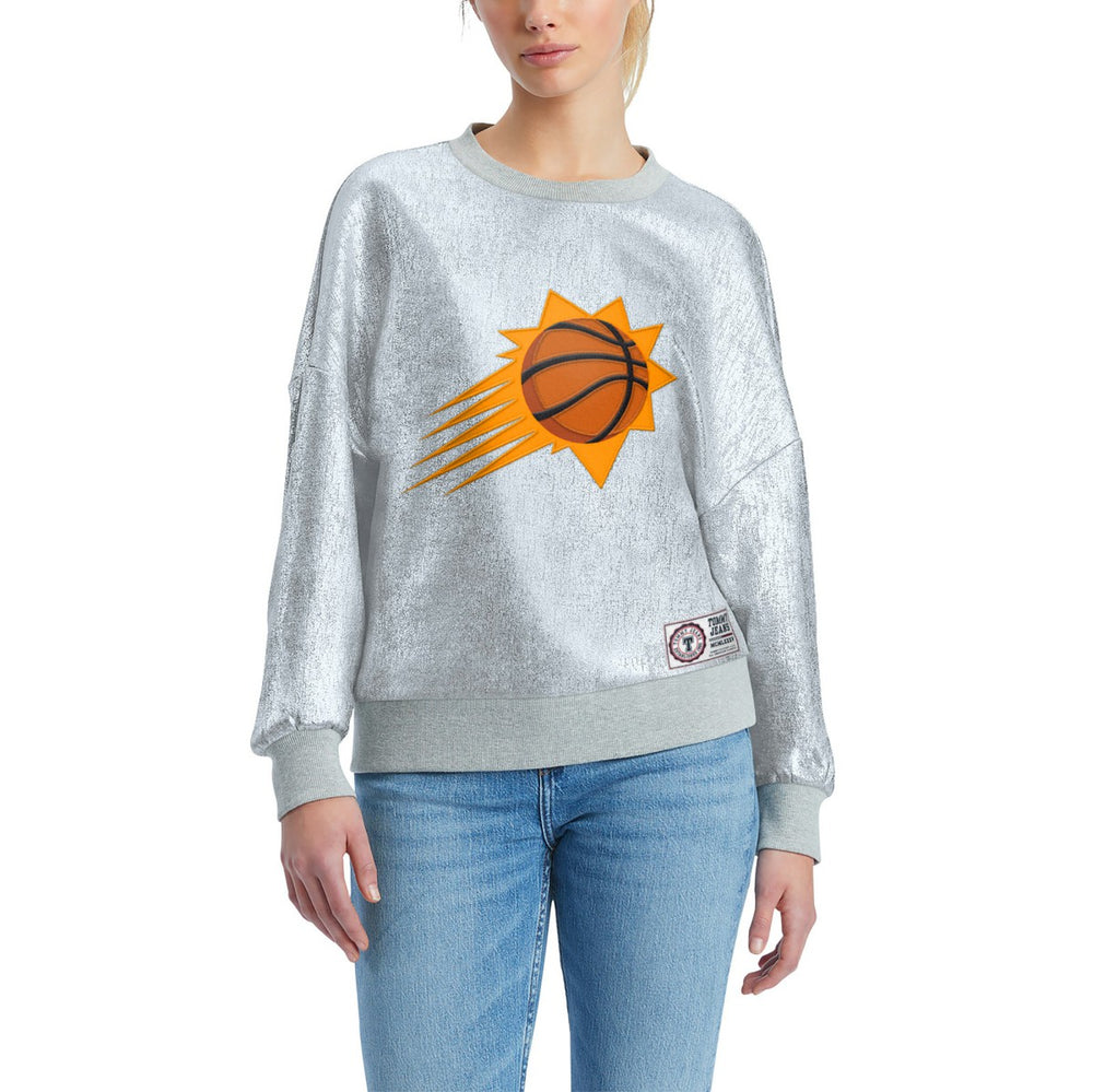 Phoenix Suns Tommy Jeans Women's Tracy Pullover Sweatshirt For Sale