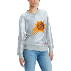 Phoenix Suns Tommy Jeans Women's Tracy Pullover Sweatshirt For Sale