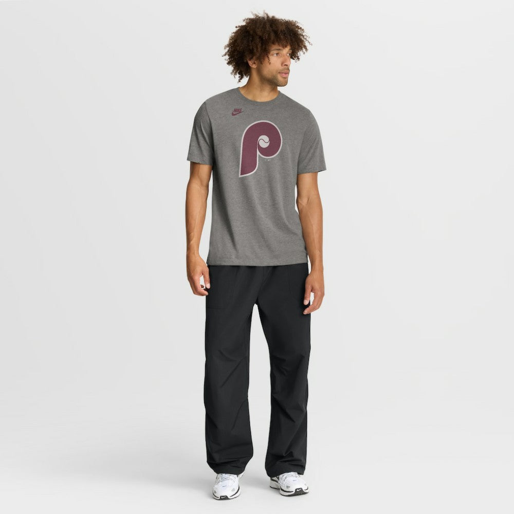 Philadelphia Phillies Nike Cooperstown Logo Tri-Blend T-Shirt | MLB Shop