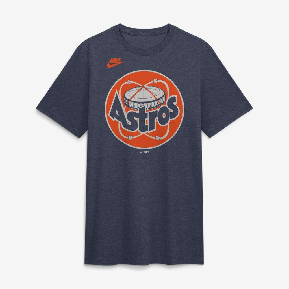 Houston Astros Nike Cooperstown Logo Tri-Blend T-Shirt | MLB On Sale