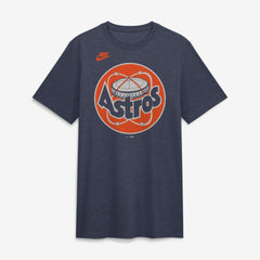 Houston Astros Nike Cooperstown Logo Tri-Blend T-Shirt | MLB On Sale