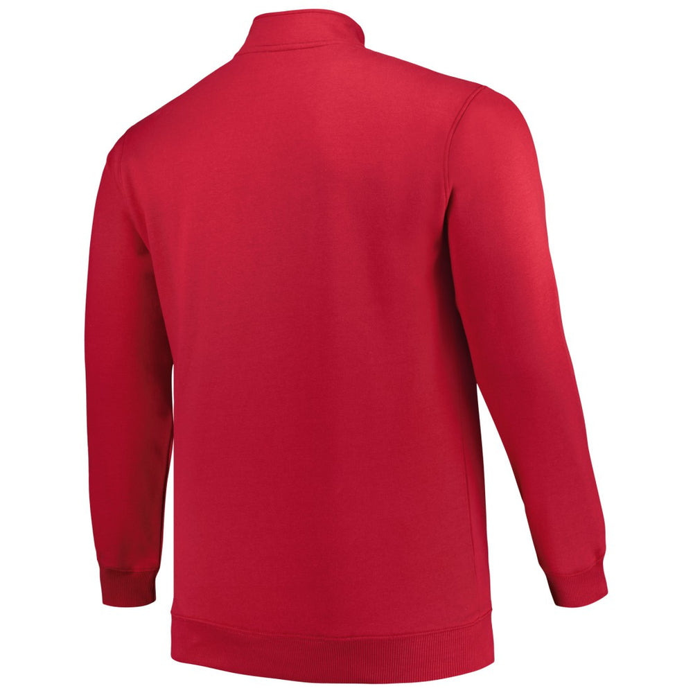 Tampa Bay Buccaneers  Profile Big & Tall Fleece Quarter-Zip Jacket