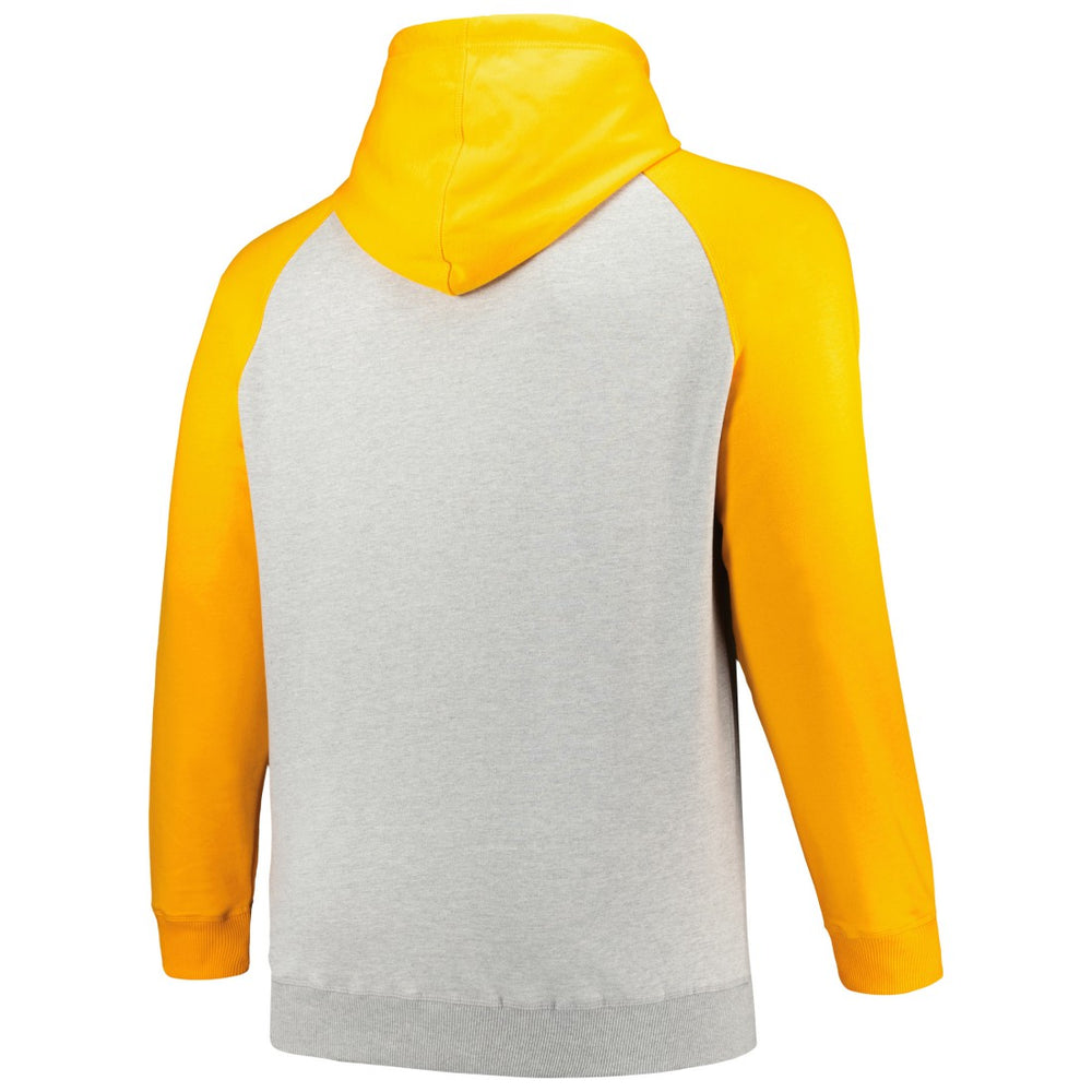 Tampa Bay Buccaneers  Profile Big & Tall Favorite Arch Throwback Raglan Pullover Hoodie