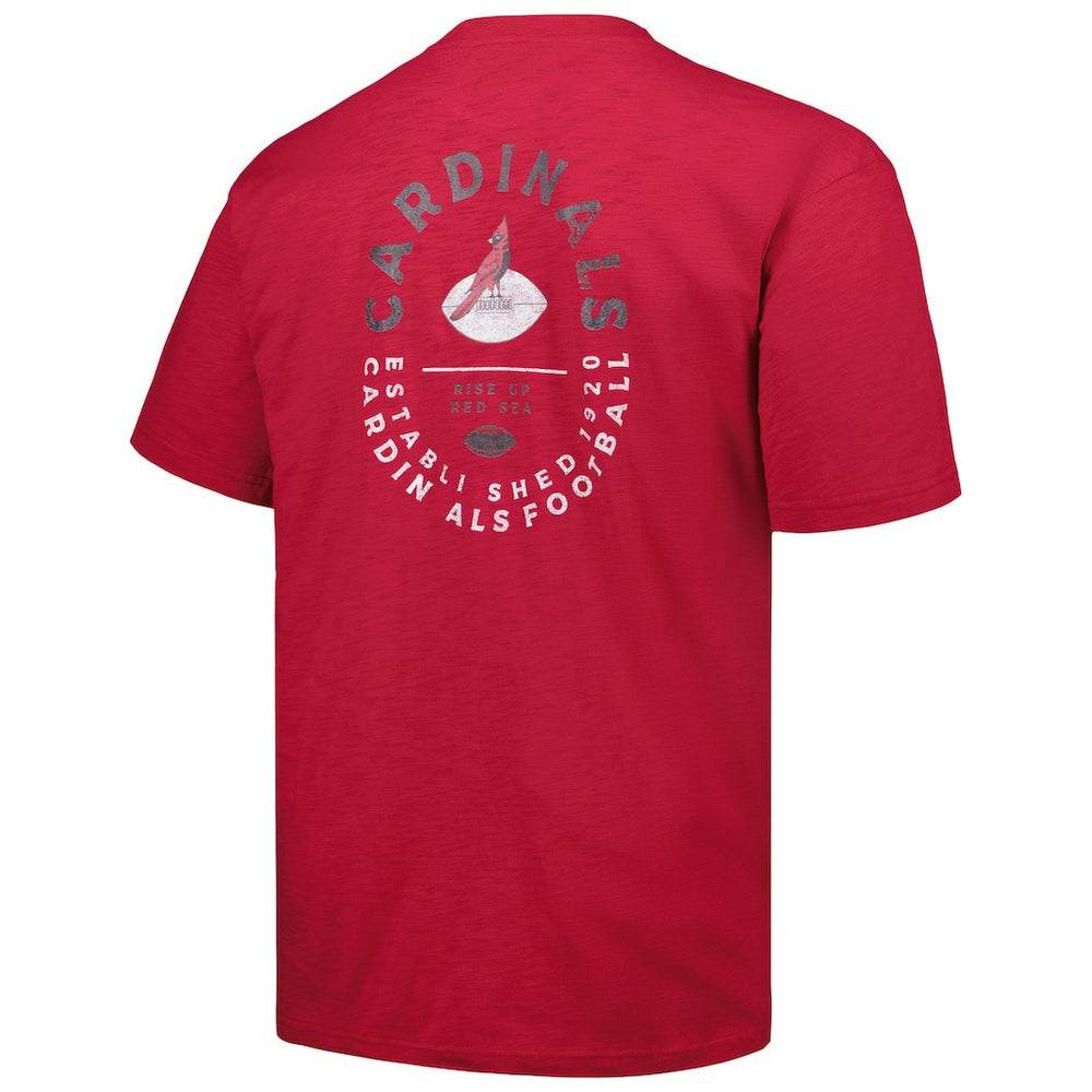 Arizona Cardinals  Profile Big & Tall Two-Hit Throwback T-Shirt