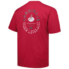 Arizona Cardinals  Profile Big & Tall Two-Hit Throwback T-Shirt
