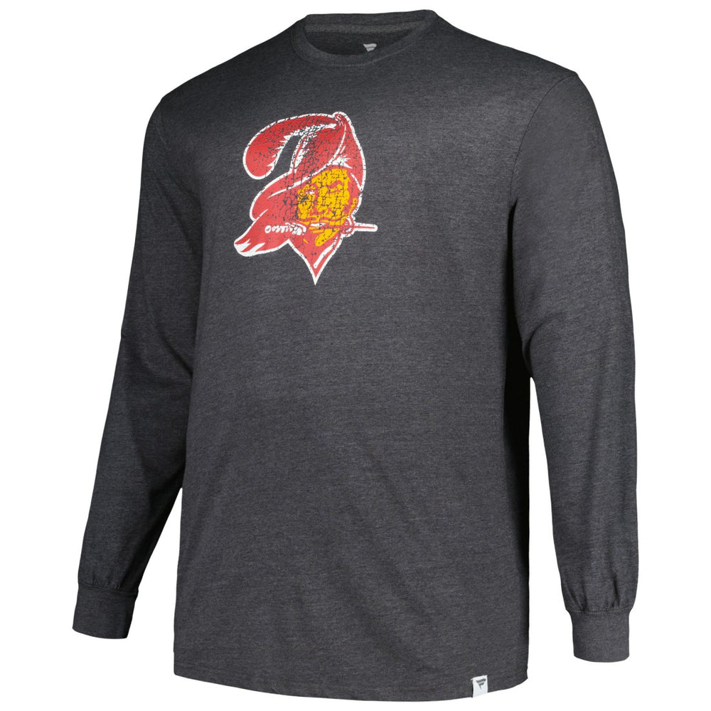 Tampa Bay Buccaneers  Profile Big & Tall Throwback Long Sleeve T-Shirt